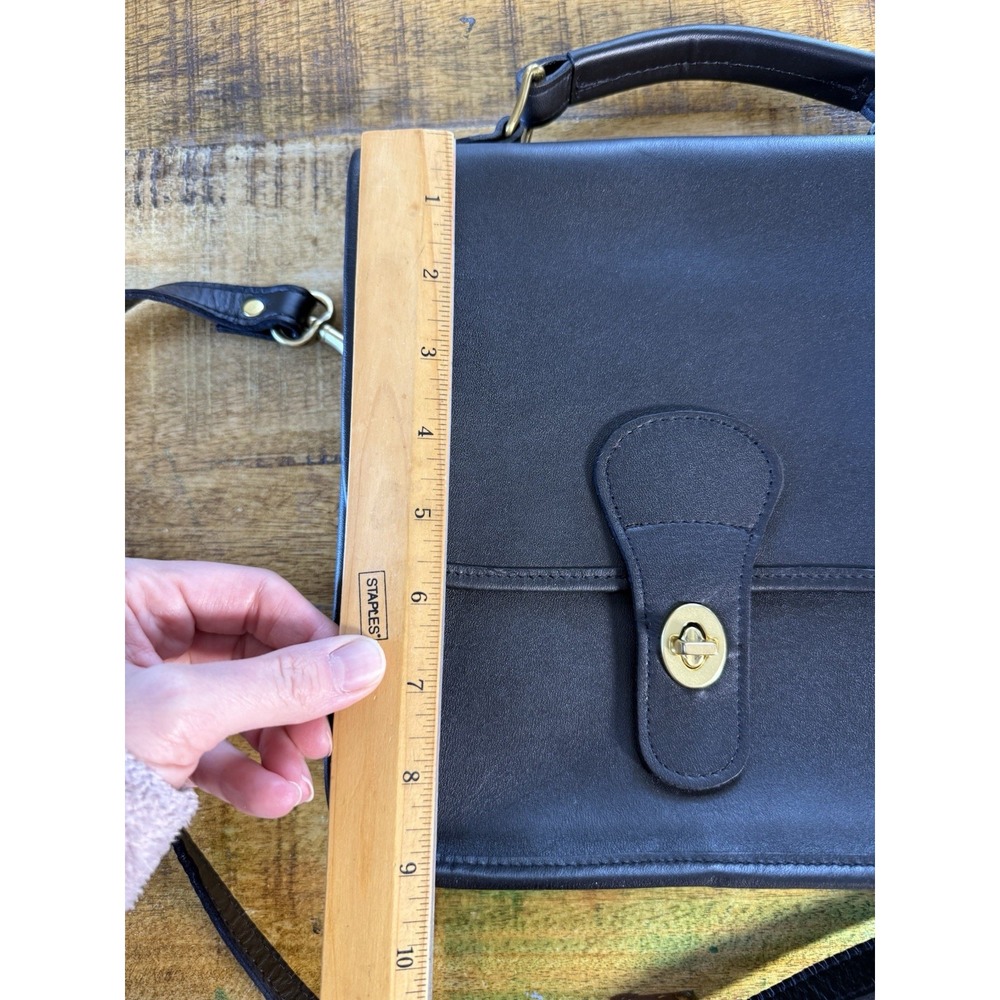 Handmade Full Grain Leather Purse SB Foot Tanning Co Leather Artisan Black - Picture 5 of 10